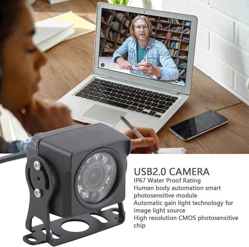 1MP كاميرا ويب USB2.0 مقاومة للماء IP67 كاميرا UVC لأجهزة الكمبيوتر المحمولة وأجهزة الكمبيوتر المكتبية - Image 2